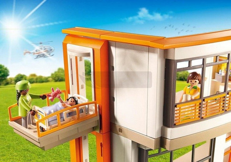 PLAYMOBIL 6657 Szpital dziecięcy z wyposażeniem
