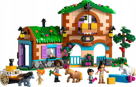LEGO FRIENDS 42654 RANCZO KUCYKÓW I STAJNIA zestaw klocków dla dzieci +7