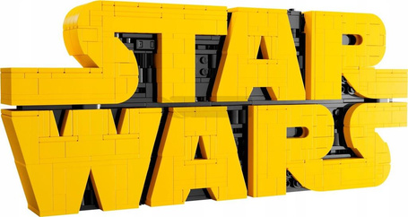 LEGO STAR WARS 75407 LOGO STAR WARS ZBUDOWANE Z KLOCKÓW zestaw klocków