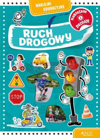 Ruch drogowy. Naklejki edukacyjne