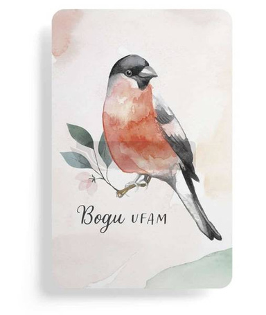 Magnes na lodówkę - Bogu ufam.