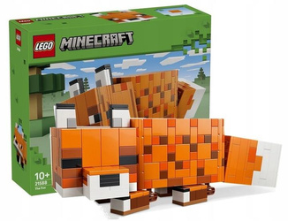 KLOCKI LEGO MINECRAFT 21588 Lis, zestaw klocków dla dzieci +10 lat