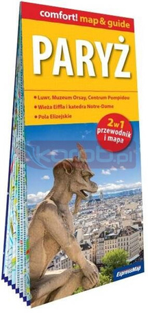 Comfort!map&guide Paryż 2w1