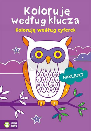 Koloruję według klucza. Koloruję według cyferek