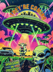 Puzzle 1000 Hall of Horror UFO