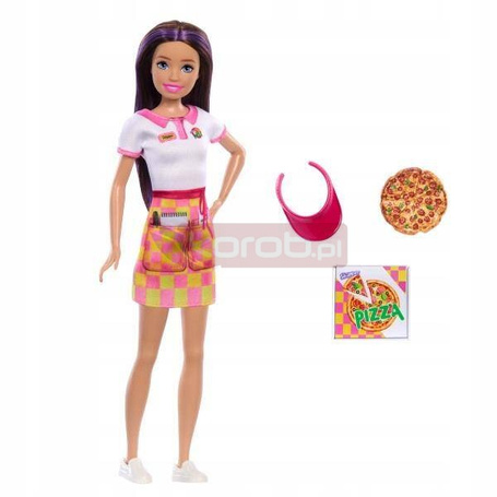 LALKA BARBIE SKIPPER PIERWSZA PRACA praca w pizzerii HTK36