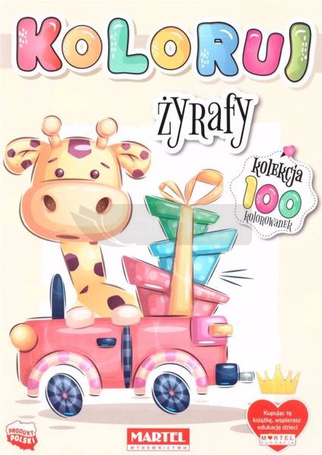 Koloruj. Żyrafy