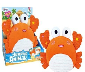 Skaczący krab z muzyką