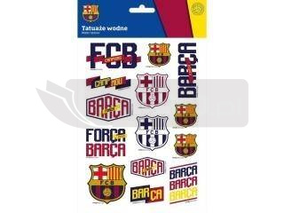 Tatuaże wodne FC-203 FC Barca Fan 6 ASTRA