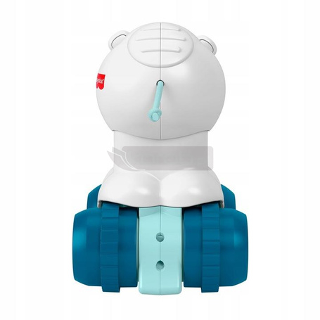 FISHER PRICE KMIŚ POLARNY NA KÓŁKACH zabawka do raczkowania dla malucha JDL63