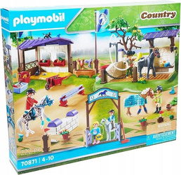 PLAYMOBIL COUNTRY 70871 Turniej jeździecki, zestaw dla dzieci +4 lata