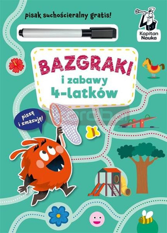 Kapitan Nauka Bazgraki i zabawy 4-latków