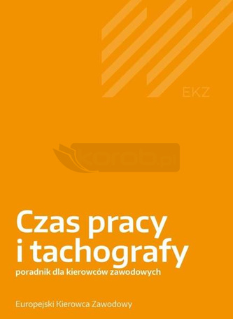 Czas pracy kierowcy i tachografy w.czarno-białe