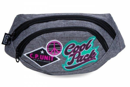 Saszetka nerka Albany Girl Badges Grey CoolPack