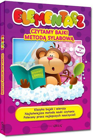 Elementarz - czytamy metodą sylabową bajki GREG