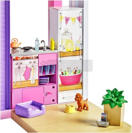 Barbie Dreamhouse Idealny domek dla lalek ze światłem i dźwiękiem