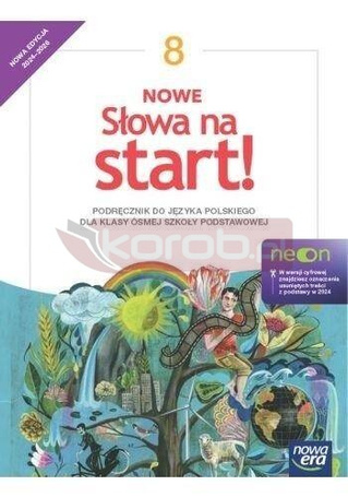 J.Polski SP 8 Nowe Słowa na start neon Podr w.2024