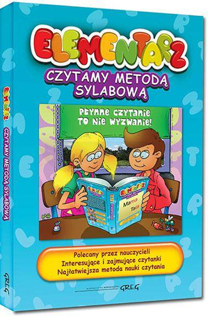 Elementarz - czytanie metodą sylabową TW GREG