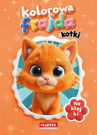 Kolorowa frajda. Kotki z naklejkami