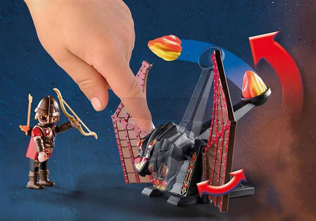 PLAYMOBIL Novelmore 70226 Wojownicy Burnham zestaw figurek