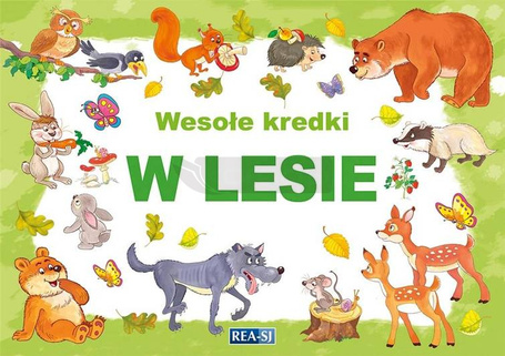 Wesołe kredki. W lesie