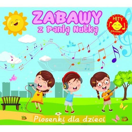 Zabawy z Panią Nutką. Piosenki dla dzieci CD