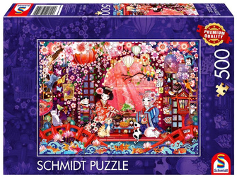 Puzzle PQ 500 Japońska ceremonia picia herbaty G3