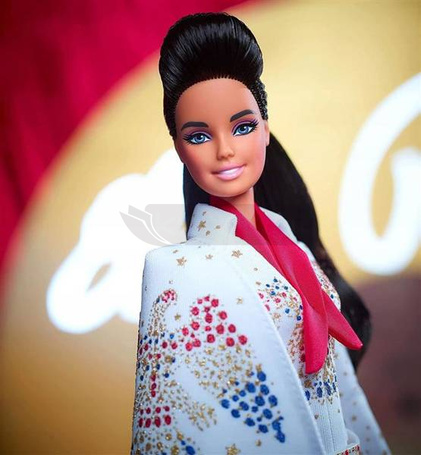 Lalka Barbie Kolekcjonerska Signature Elvis Presley GTJ95