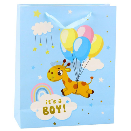 Torba prezentowa It's A Boy 32x26x10cm