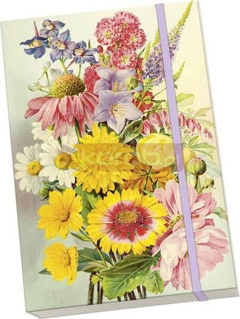 Notatnik ozdobny A5 STNOTE 121 Letnie kwiaty