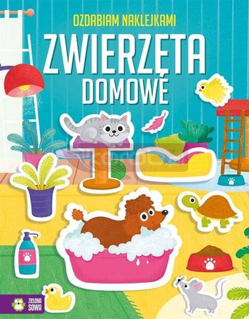 Ozdabiam naklejkami. Zwierzęta domowe