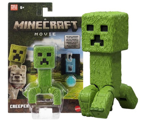 MINECRAFT MOVIE figurka filmowa CREEPER + akcesoria JFR58