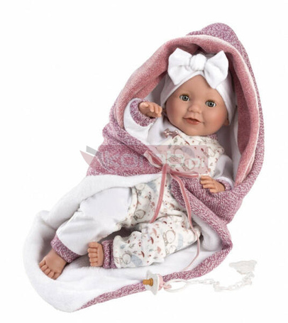 Lalka bobas płacząca Heidi 42 cm