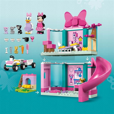 LEGO DISNEY 43274 HOTEL DLA ZWIERZĄT MINNIE zestaw klocków dla dzieci +4 l