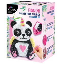 Figurka diamentowa panda KIDEA