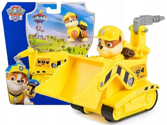 PSI PATROL POJAZD BULDOŻER RUBBLE + figurka Rubble 6071214