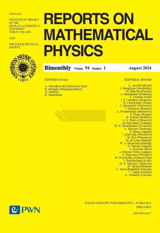 Reports on Mathematical Physics 94/1
