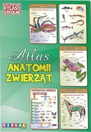Ilustrowany atlas szkolny. Atlas anatomii zwierząt