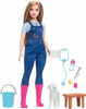 LALKA BARBIE KARIERA WETERYNARZ NA FARMIE z owieczką 65 rocznica Barbie HRG42