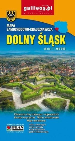 Mapa samochodowo-kraj. - Dolny Śląsk 1:250 000 w.7