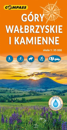 Mapa - Góry Wałbrzyskie i Kamienne 1:35 000