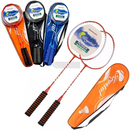 Zestaw paletek do badmintona w pokrowcu
