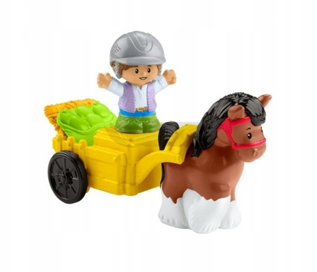 FISHER PRICE LITTLE PEOPLE MUZYCZNA STAJNIA interaktywna zabawka maluszka HWR84