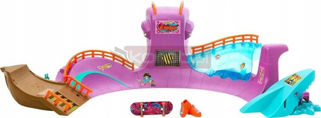 HOT WHEELS DESKOROLKA Skate + buty ZESTAW SKATEPARK OŚMIORNICY HMK01