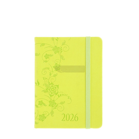 Terminarz 2026 Tygodniowy A6 Vivella z gumką MIX