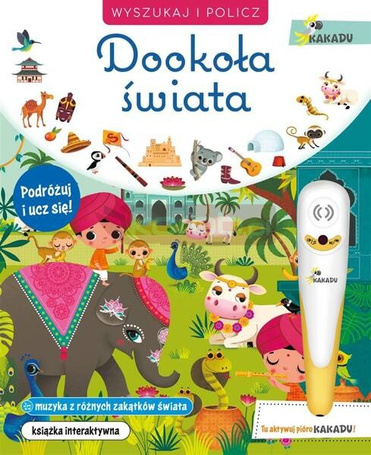 Dookoła świata. Wyszukaj i policz
