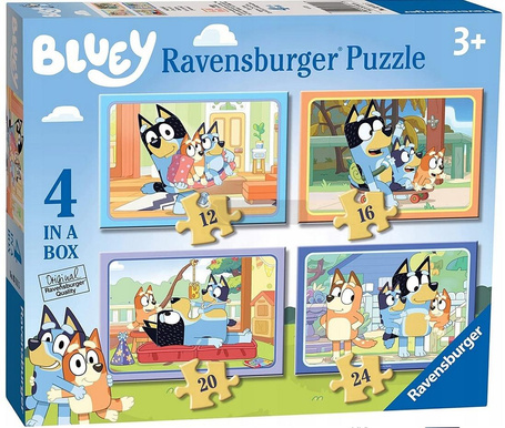 Puzzle 4w1 Bluey