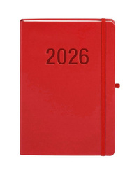 Kalendarz 2026 B5 Memofix TDW czerwony