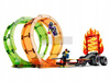 LEGO City 60339 Kaskaderska arena z dwoma pętlami