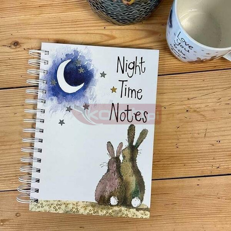 Kołonotatnik A5/100K SJ09 Księżyc TW